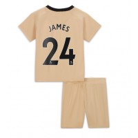 Fotbalové Dres Chelsea Reece James #24 Dětské Alternativní 2022-23 Krátký Rukáv (+ trenýrky)